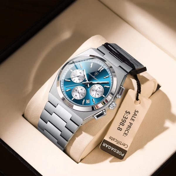 POEDAGAR 970 Luxury Watch For Men Sports Wristwatch